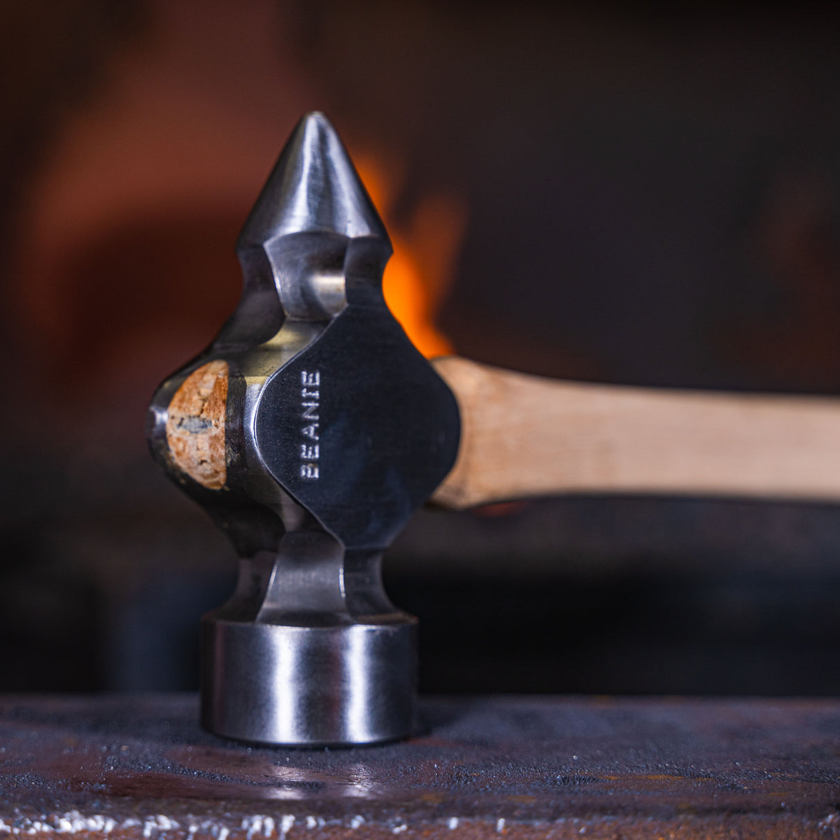 Beanie Farrier Diagonal Cross Pein Clipping Hammer