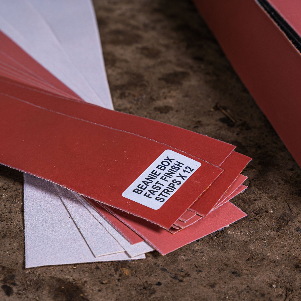 Beanie Box Foot Sander Fast Finish Strips