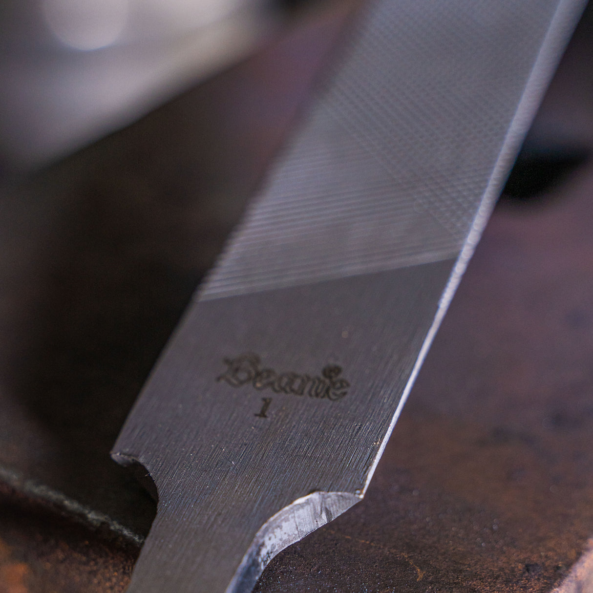 Beanie Aggressive Half Round File 1st Cut (16") For Hot Or Cold Filing