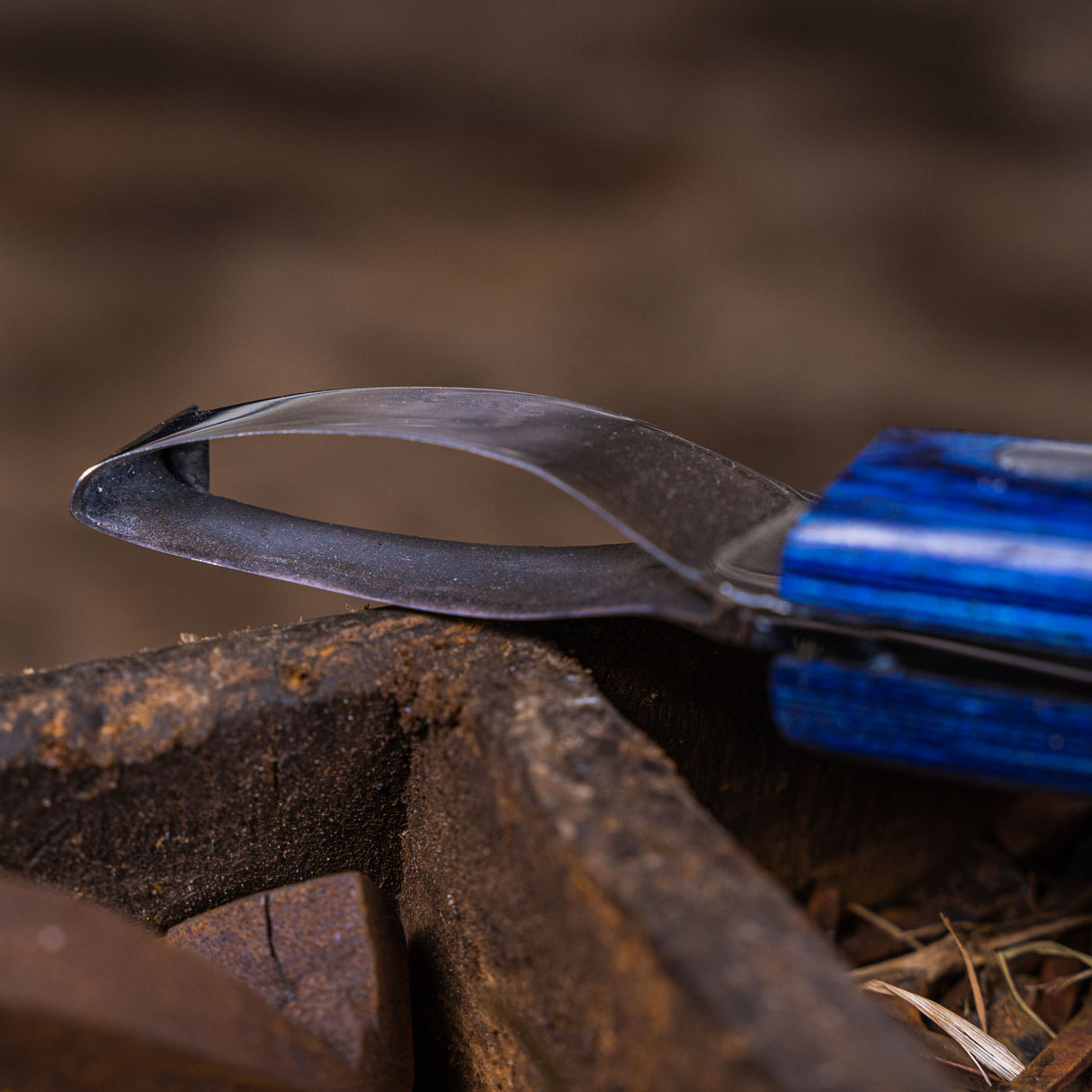 Farrier Large Loop Knife with Flick Groover