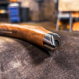 Old Model Beanie Curved Short Blade Knife with Flick Groover