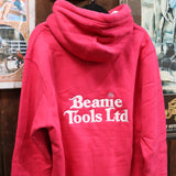 Beanie Unisex Embroidered Pink Hoodie (limited edition)