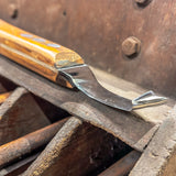 Old Model Beanie Wide Blade Knife with Brass Topper (Website Exclusive)