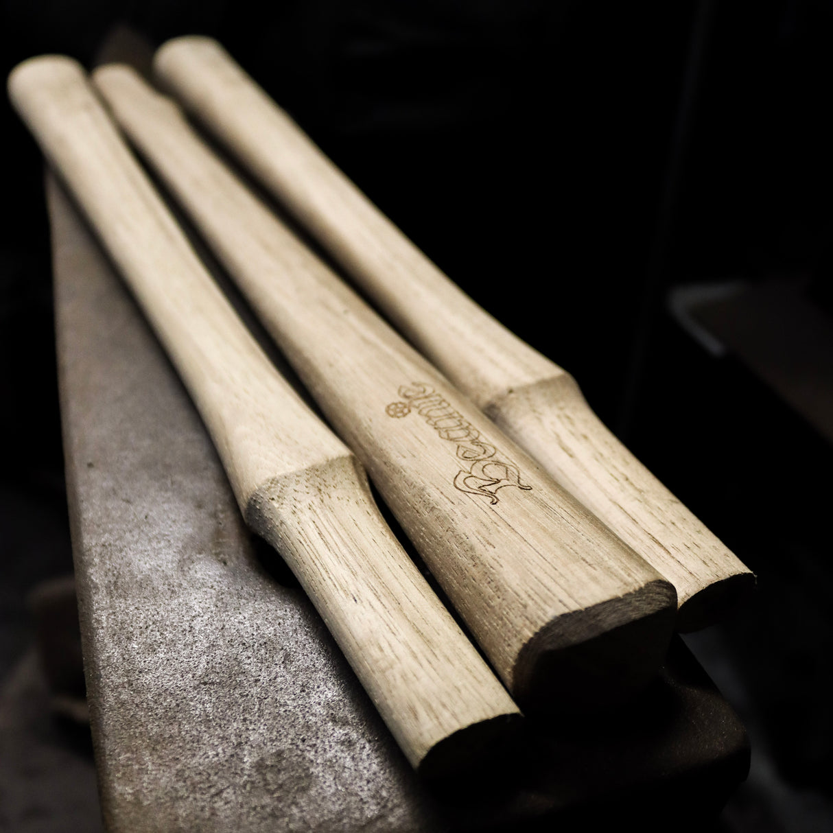 Pack of 3 Round Beanie Universal Hickory Replacement Hammer Handle (Website Exclusive)