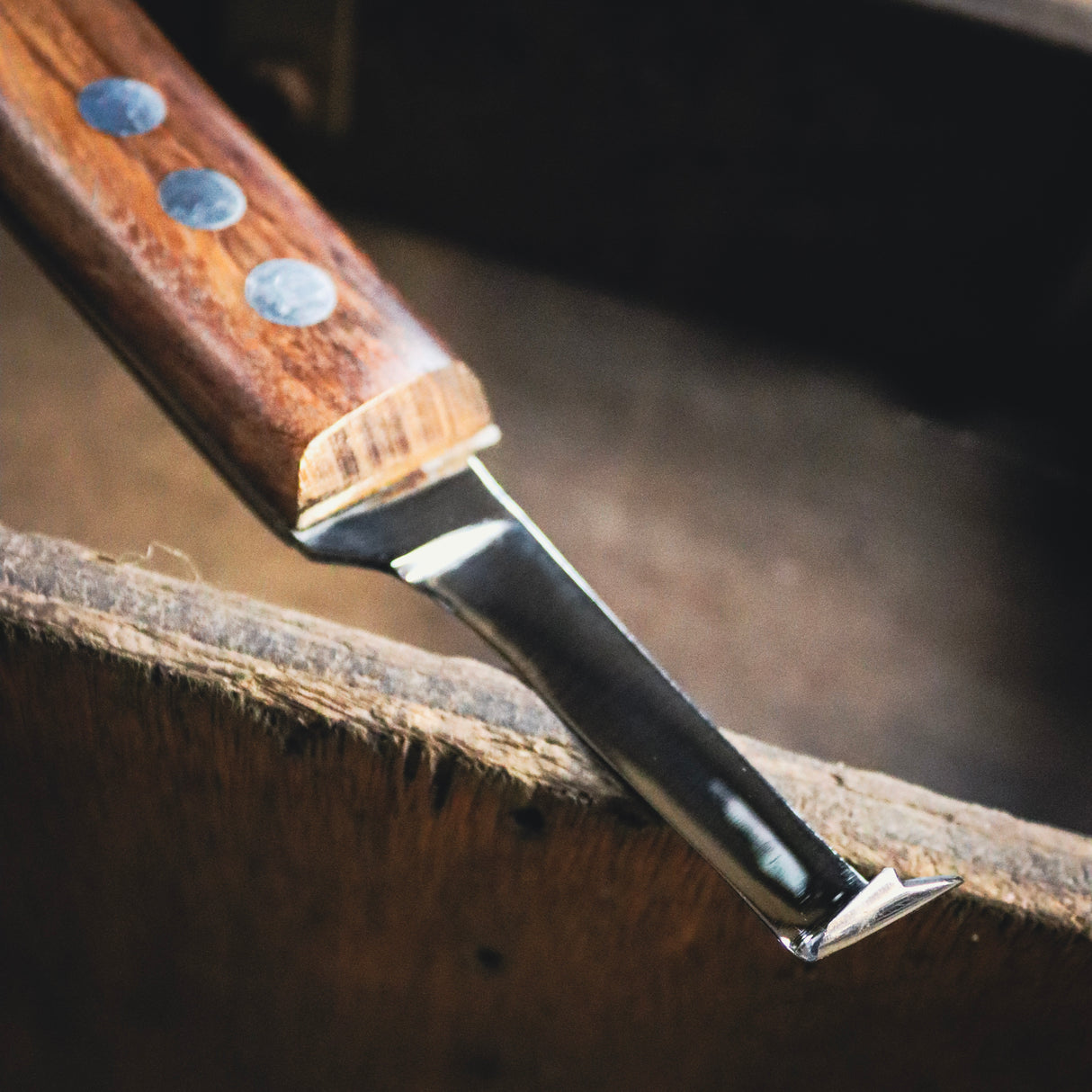 Old Model Beanie Straight Blade with Brass Topper (Website Exclusive)