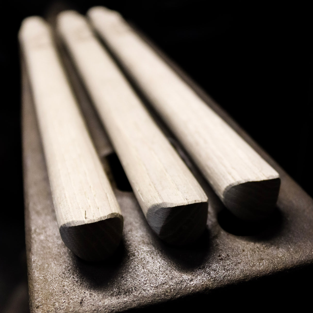 Pack of 3 Wooden Stamp Handles (Website exclusive)