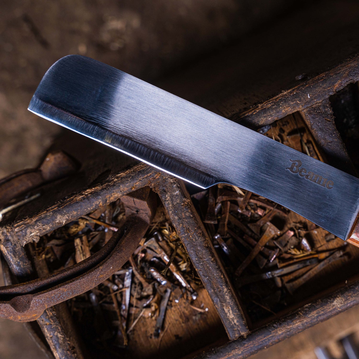 Beanie Farrier Curved Toeing Knife
