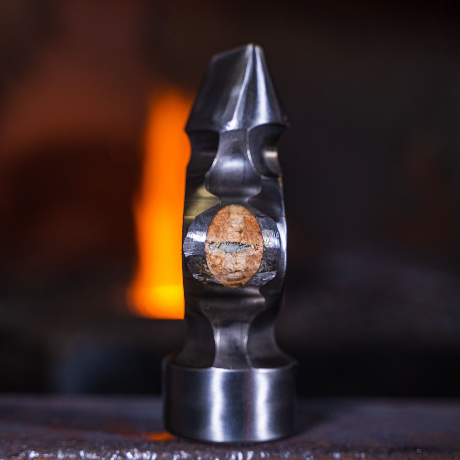 Beanie Farrier Diagonal Cross Pein Clipping Hammer