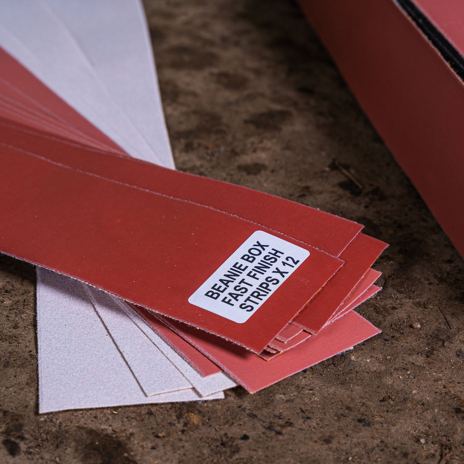 Beanie Box Foot Sander Fast Finish Strips