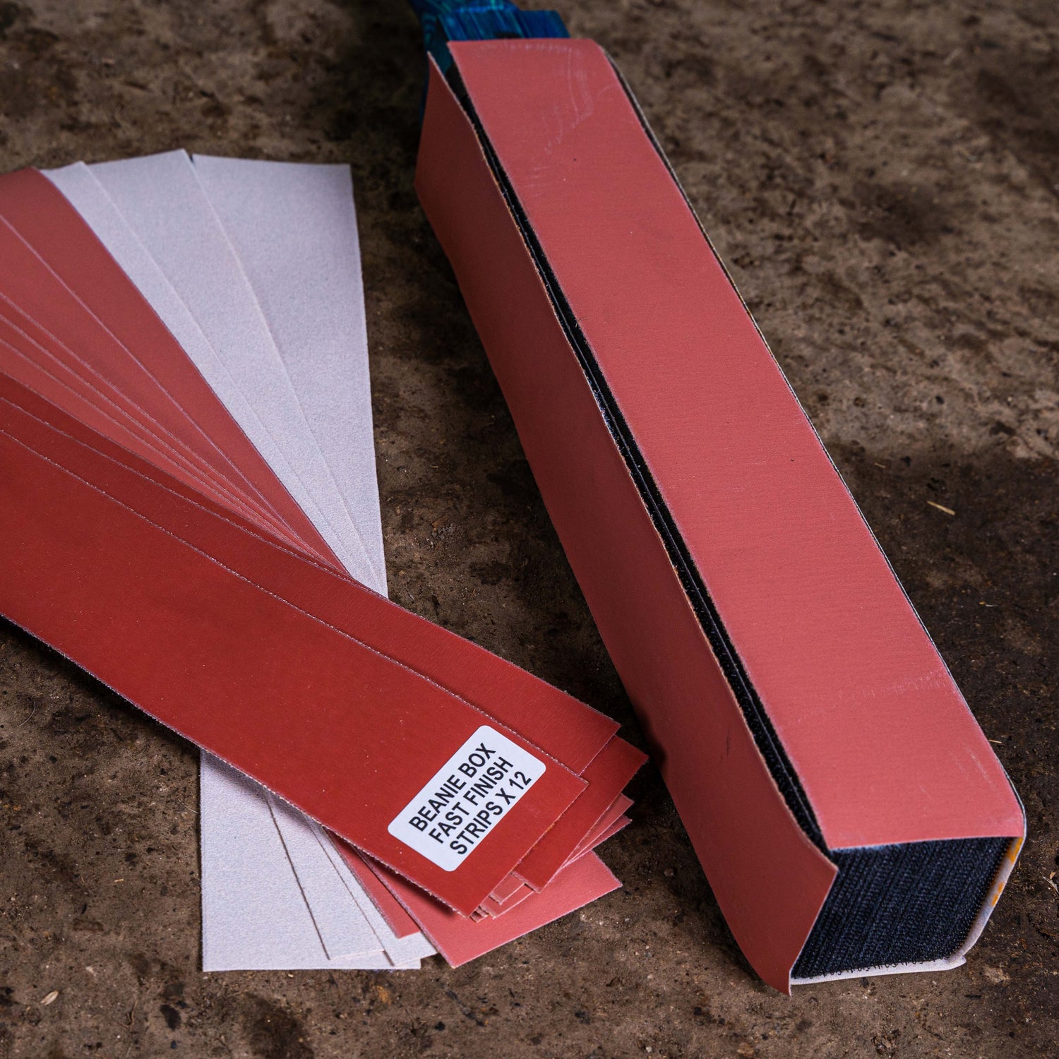 Beanie Box Foot Sander Fast Finish Strips