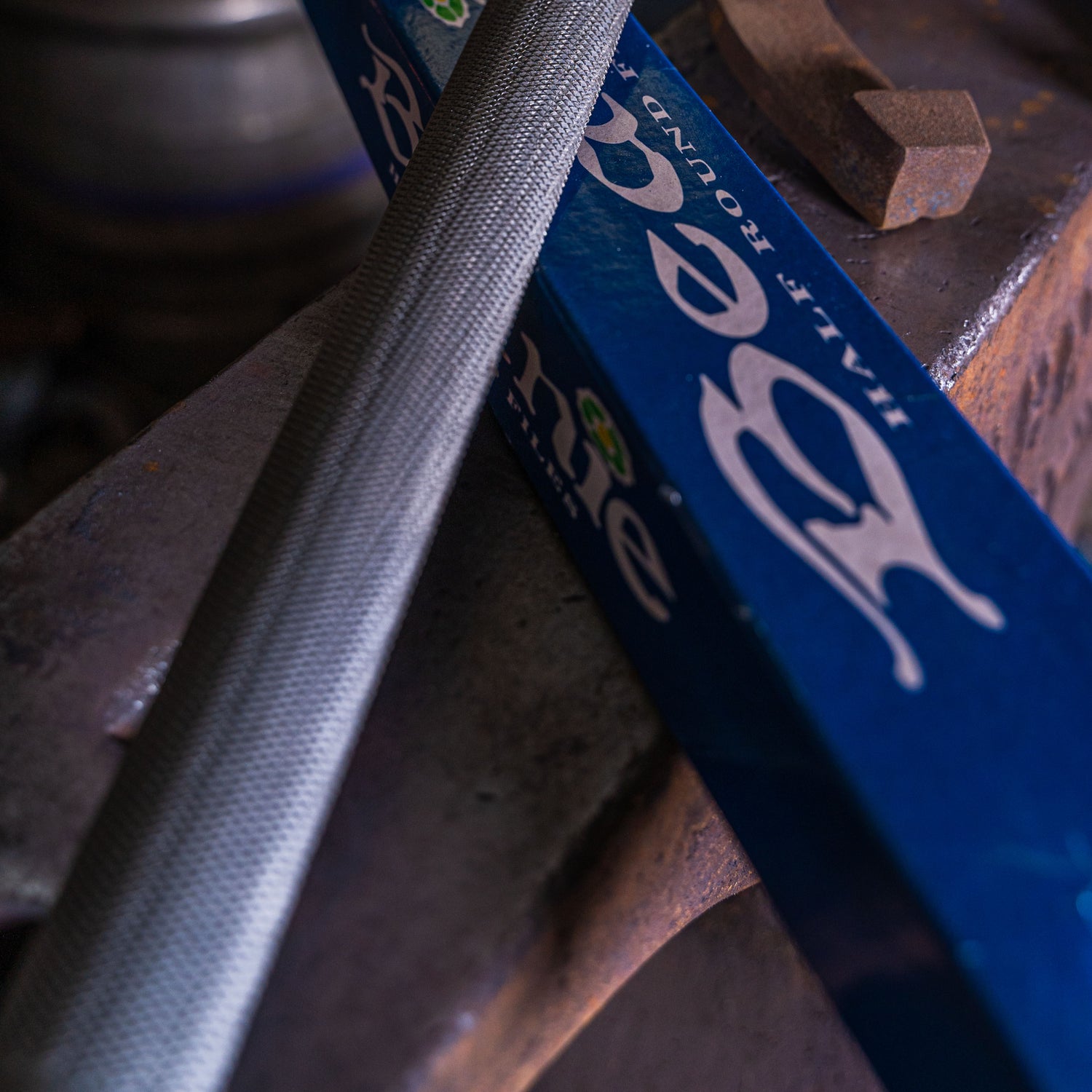 Beanie Aggressive Half Round File 1st Cut (16") For Hot Or Cold Filing