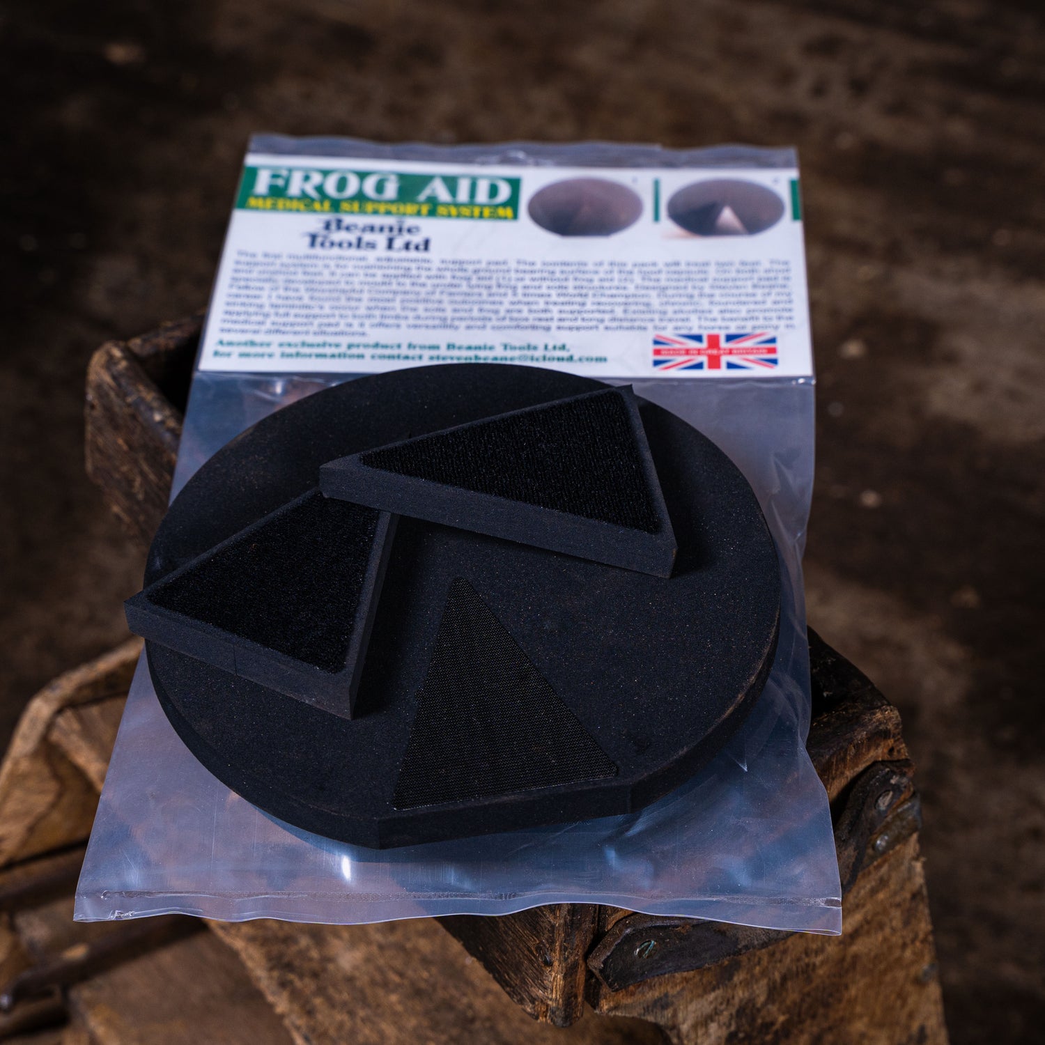 Frog Aid Medical Support System for Hooves