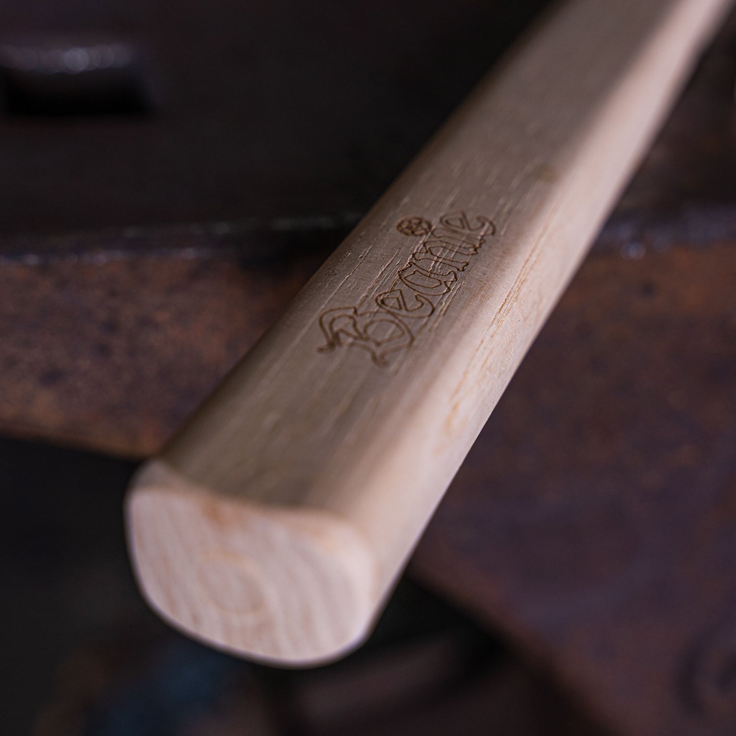 Beanie Universal Hickory Replacement Turning Hammer Handle