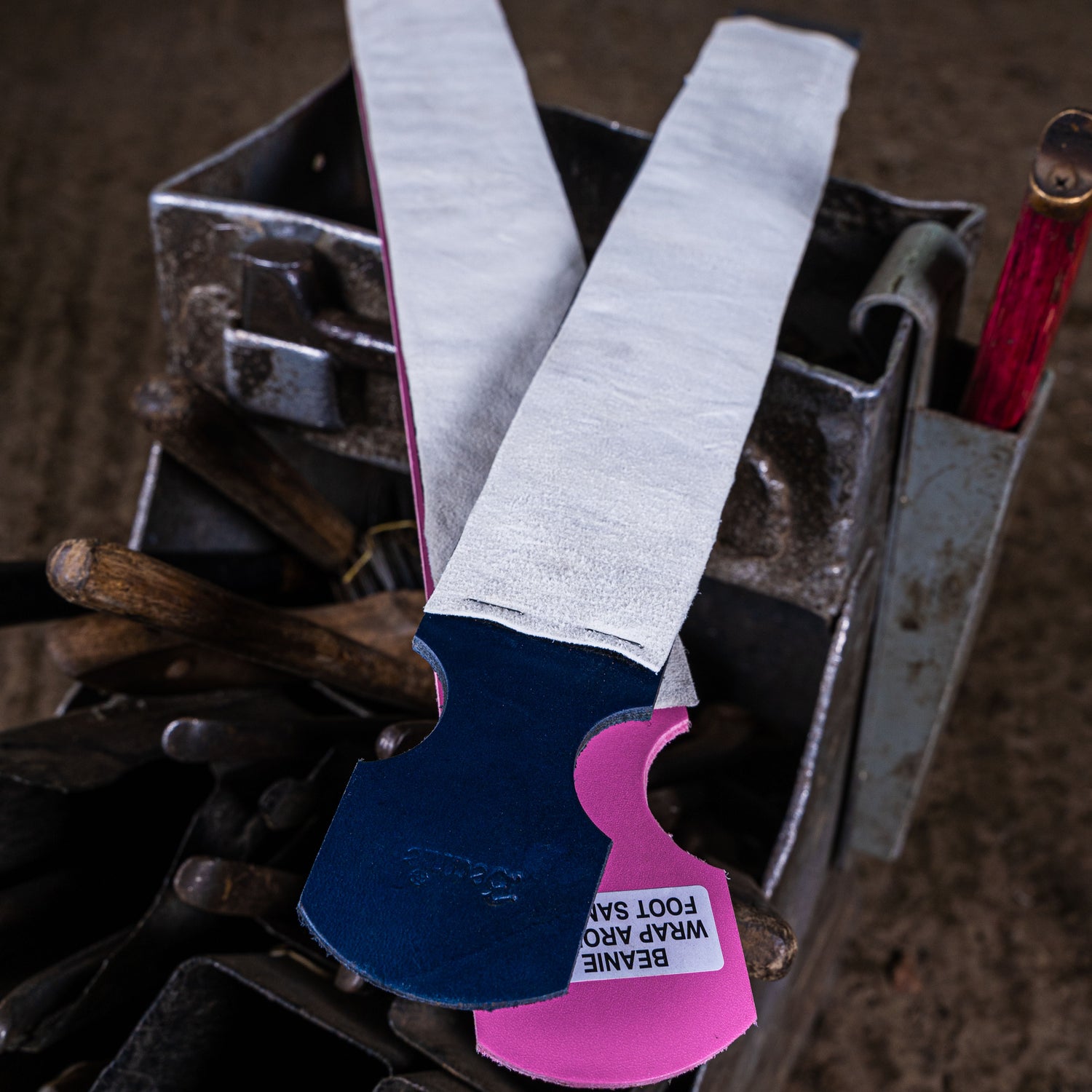 Beanie Final Polish Wrap Around Hoof Sanding System